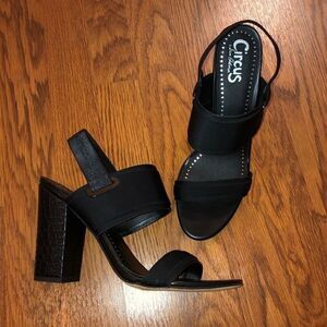 Circus by Sam Edelman | Black Nixon Slingbacks